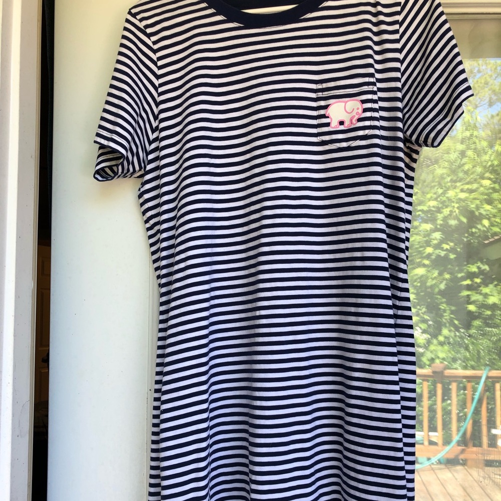 Ivory Ella T-shirt dress